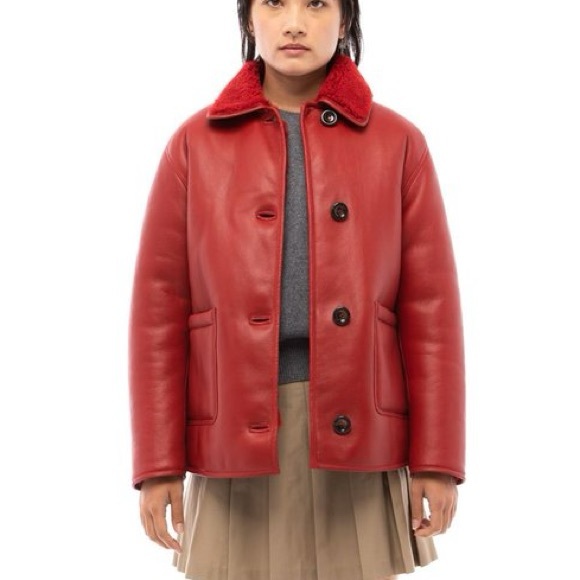 Nicole Saldana Lou Jacket Cherry red - Picture 3 of 4